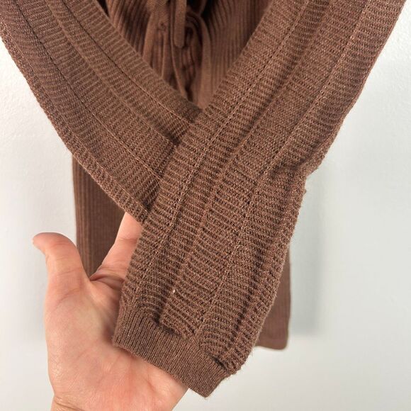 H:ours (Revolve) Willa  Rib Knit Long Sleeve Mini Dress - Picture 5 of 9